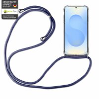 Handykette für Samsung S25+ Handyhülle mit Band Hülle Galaxy S25+ in Blau