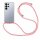 Handykette für Samsung S25 Ultra Handyhülle mit Band Hülle Galaxy S25 Ultra in Rosa