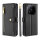 Handykette Xiaomi Redmi Note 14 Pro+ Hülle mit Band Handyhülle Kartenfächer PU Leder Umhängetasche in Schwarz