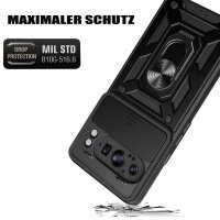 Outdoor Panzer Hülle für Google Pixel 9 Pro XL Handyhülle mit Kameraschutz Case in Schwarz