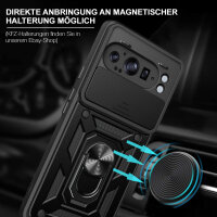Outdoor Panzer Hülle für Google Pixel 9 Pro XL Handyhülle mit Kameraschutz Case in Schwarz