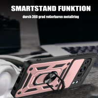 Outdoor Panzer Hülle für Google Pixel 9 Pro XL Handyhülle mit Kameraschutz Case in Rosegold