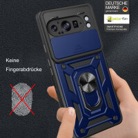 Outdoor Panzer Hülle für Google Pixel 9 Pro XL Handyhülle mit Kameraschutz Case in Blau
