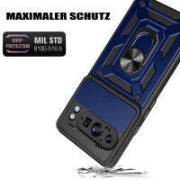 Outdoor Panzer Hülle für Google Pixel 9 Pro XL Handyhülle mit Kameraschutz Case in Blau