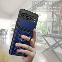 Outdoor Panzer Hülle für Google Pixel 9 Pro XL Handyhülle mit Kameraschutz Case in Blau