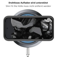 Hülle für Google Pixel 9 Pro XL Handyhülle Cover 2-teilig TPU Body Bumper Case in Schwarz