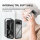 Hülle für Google Pixel 9 Pro XL Handyhülle Cover 2-teilig TPU Body Bumper Case in Schwarz