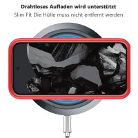 Hülle für Google Pixel 9 Pro XL Handyhülle Cover 2-teilig TPU Body Bumper Case in Rot