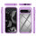 Hülle für Google Pixel 9 Pro XL Handyhülle Cover 2-teilig TPU Body Bumper Case in Lila