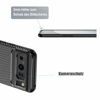 Hülle für Google Pixel 6A/ 7/ 7A/ 7 Pro/8 / 8A/ 8 Pro  Handyhülle Schutzhülle Silikon Case TPU Bumper Schale