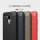 Carbon Case Panzer Hülle Flip Cover Handy Tasche Schale Schutzhülle Handyhülle für LG Handy