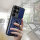 Outdoor Panzer Hülle für Samsung Galaxy S25 Ultra mit Kameraschutz Ringhalter in Blau