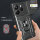 Outdoor Panzer Hülle für Xiaomi Redmi Note 14 5G Handyhülle Kameraschutz Ringhalter in Schwarz