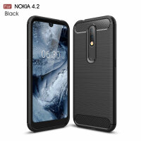 Carbon Outdoor Panzer Hülle für Nokia Handyhülle Cover Handy Tasche TPU Case Nokia