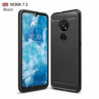 Carbon Outdoor Panzer Hülle für Nokia Handyhülle Cover Handy Tasche TPU Case Nokia