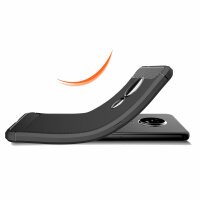 Carbon Outdoor Panzer Hülle für Nokia Handyhülle Cover Handy Tasche TPU Case Nokia