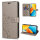 Hülle für ZTE Blade V60 Vita Handy Tasche Handyhülle Hülle Schutzhülle Klapphülle in Grau
