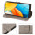 Hülle für ZTE Blade V60 Vita Handy Tasche Handyhülle Hülle Schutzhülle Klapphülle in Grau