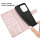 Hülle für ZTE Blade V60 Vita Handy Tasche Handyhülle Hülle Schutzhülle Klapphülle in Rosegold