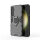 Handyhülle für Samsung Galaxy S25+ Ring Case Hülle Outdoor Back Cover Bumper in Schwarz