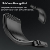 Carbon Hülle für Samsung Galaxy S21/ S23/ S24/ S25/ FE/ Ultra/Handyhülle Back Cover Handy Tasche Bumper