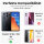 Handyhülle für Xiaomi 12 / 12X / 12 Pro 5G – Silikon Carbon Bumper Case Schwarz