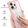 360° Grad Hülle für Xiaomi Redmi Note 14 4G vollschutz Integriertem Displayschutz in Rosa