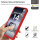 360° Grad Hülle für Xiaomi Redmi Note 14 5G vollschutz Integriertem Displayschutz in Rot