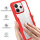 360° Grad Hülle für Xiaomi Redmi Note 14 5G vollschutz Integriertem Displayschutz in Rot
