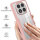 360° Grad Hülle für Xiaomi Redmi Note 14 Pro 5G / Redmi Note 14 Pro+vollschutz Integriertem Displayschutz in Rosa