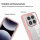 360° Grad Hülle für Xiaomi Redmi Note 14 Pro 5G / Redmi Note 14 Pro+vollschutz Integriertem Displayschutz in Rosa
