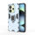 Hülle für Xiaomi Redmi Note 14 5G Handyhülle Drehbar Ringhalter Magnet Bumper Case in Türkis