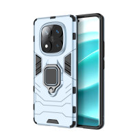 Hülle für Xiaomi Redmi Note 14 Pro 5G Handyhülle Drehbar Ringhalter Magnet Bumper Case in Türkis