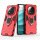 Hülle für Xiaomi Redmi Note 14 Pro+ Handyhülle Drehbar Ringhalter Magnet Bumper Case in Rot