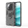 Hülle für Xiaomi Redmi Note 14 Pro+ Handyhülle Drehbar Ringhalter Magnet Bumper Case in Schwarz
