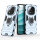 Hülle für Xiaomi Redmi Note 14 Pro+ Handyhülle Drehbar Ringhalter Magnet Bumper Case in Türkis