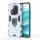 Hülle für Xiaomi Redmi Note 14 Pro+ Handyhülle Drehbar Ringhalter Magnet Bumper Case in Türkis