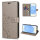 Hülle für Samsung Galaxy S25 Handyhülle Handy Tasche Wallet Case Flip Cover in Grau