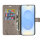 Hülle für Samsung Galaxy S25 Handyhülle Handy Tasche Wallet Case Flip Cover in Grau