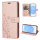 Hülle für Samsung Galaxy S25 Handyhülle Handy Tasche Wallet Case Flip Cover in Rosegold