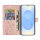 Hülle für Samsung Galaxy S25 Handyhülle Handy Tasche Wallet Case Flip Cover in Rosegold