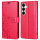 Hülle für Samsung Galaxy S25 Handyhülle Handy Tasche Wallet Case Flip Cover in Rot
