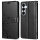 Hülle für Samsung Galaxy S25 Handyhülle Handy Tasche Wallet Case Flip Cover in Schwarz