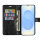 Hülle für Samsung Galaxy S25 Handyhülle Handy Tasche Wallet Case Flip Cover in Schwarz