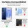 Hülle für Samsung Galaxy S25+ Handyhülle Handy Tasche Wallet Case Flip Cover in Lila