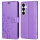 Hülle für Samsung Galaxy S25+ Handyhülle Handy Tasche Wallet Case Flip Cover in Lila
