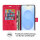 Hülle für Samsung Galaxy S25+ Handyhülle Handy Tasche Wallet Case Flip Cover in Rot