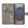 Hülle für Samsung Galaxy S25 Ultra Handyhülle Handy Tasche Wallet Case Flip Cover in Grau