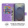 Hülle für Samsung Galaxy S25 Ultra Handyhülle Handy Tasche Wallet Case Flip Cover in Lila