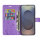 Hülle für Samsung Galaxy S25 Ultra Handyhülle Handy Tasche Wallet Case Flip Cover in Lila